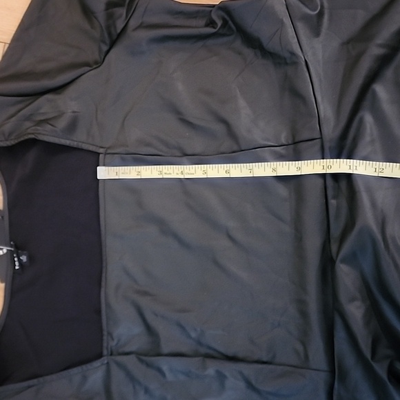 Torrid Black Peplum Blouse with Square Neck and Short Sleeves - Picture 11 of 12